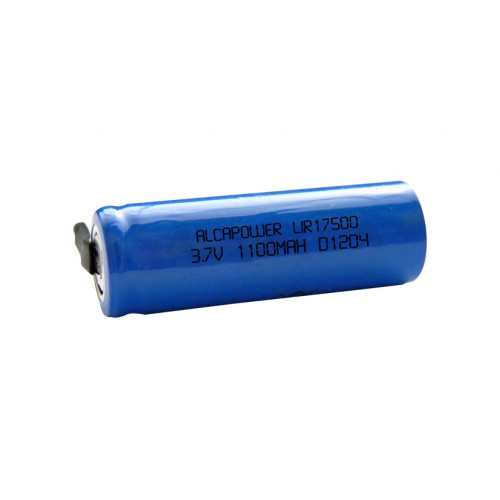 PILA LITIO LIR18500 3,7V 1400mAh SALDARE