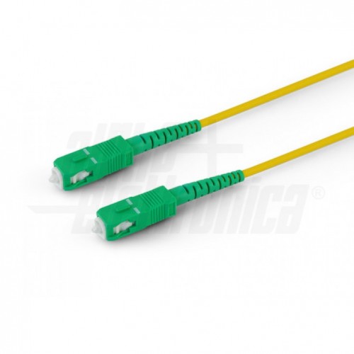 BRETELLA FIBRA OTTICA 3mt SC-APC/SC-APC 9/125 OS2 MONOMODALE